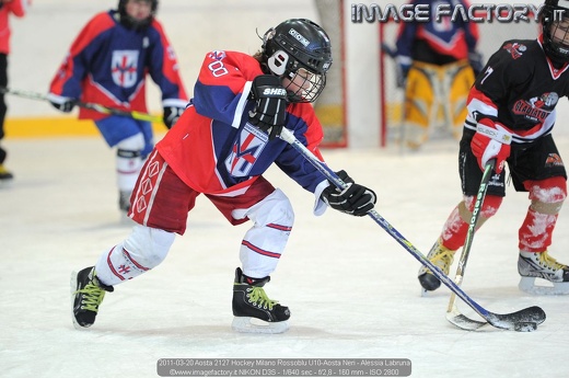 2011-03-20 Aosta 2127 Hockey Milano Rossoblu U10-Aosta Neri - Alessia Labruna